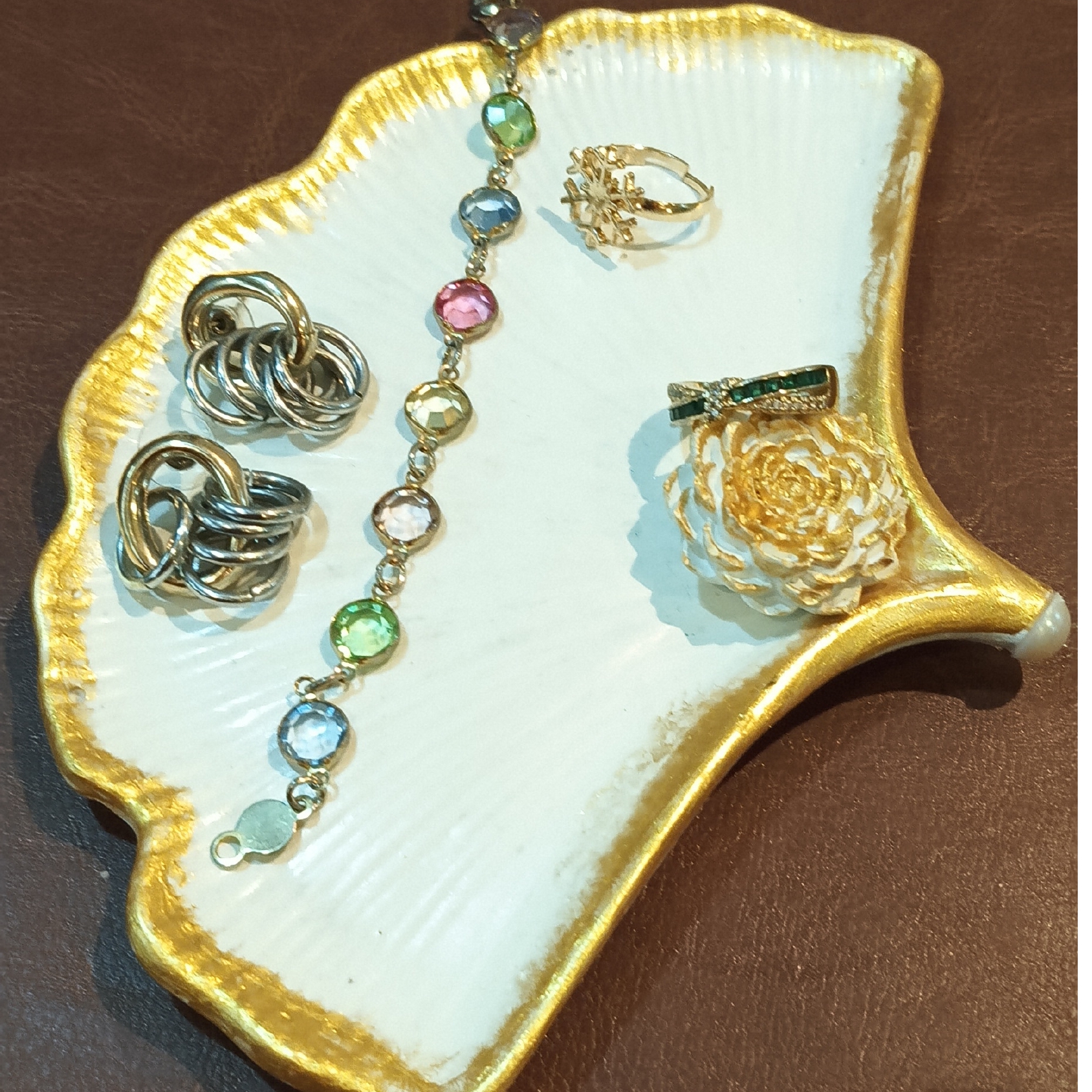 GINKGO LEAF TRINKET TRAY - Image 2