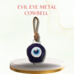 EVIL EYE METAL COWBELL 4 INCHES