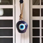 EVIL EYE METAL COWBELL 4 INCHES