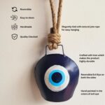 EVIL EYE METAL COWBELL 4 INCHES