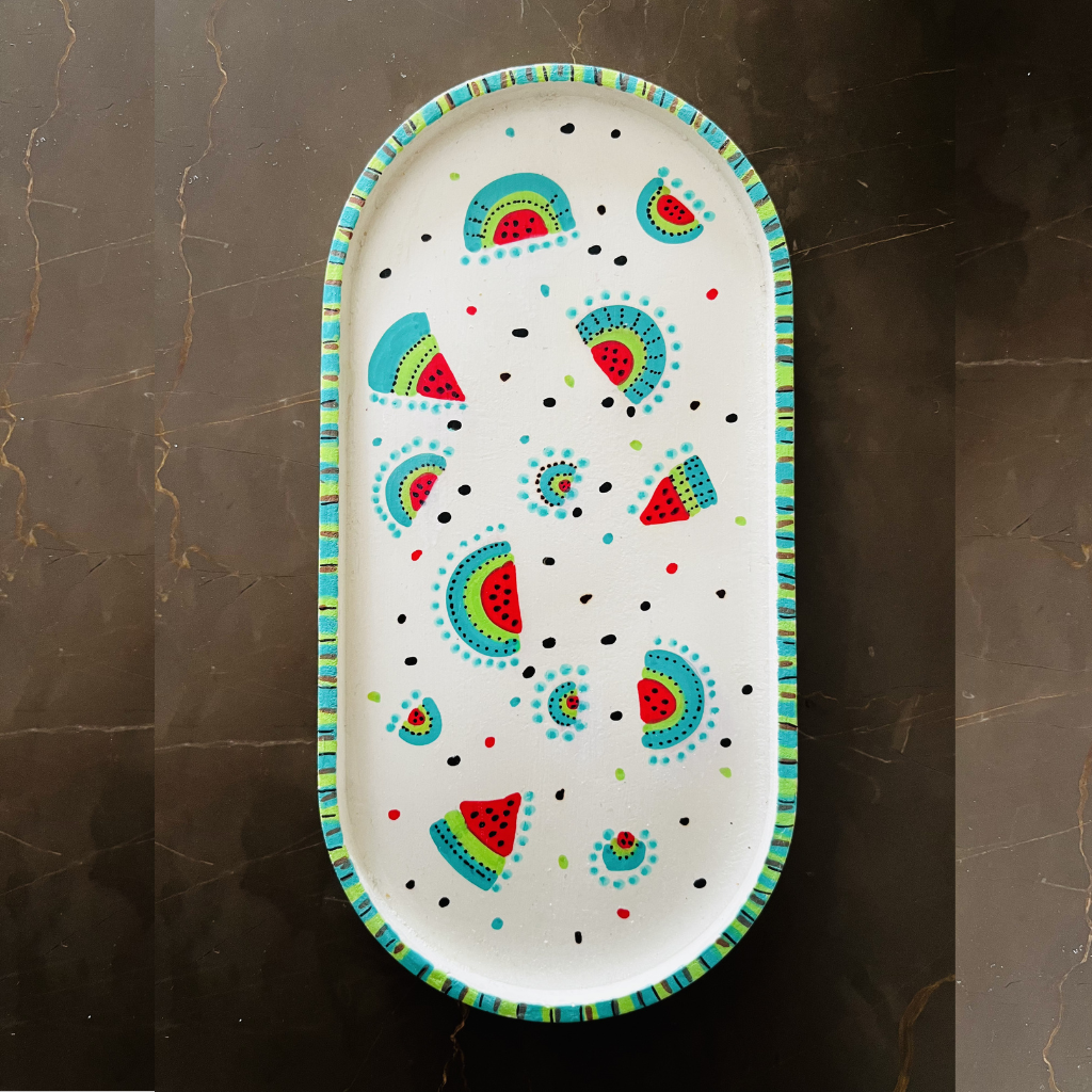 Watermelon Handcrafted Trinket Tray - Image 2