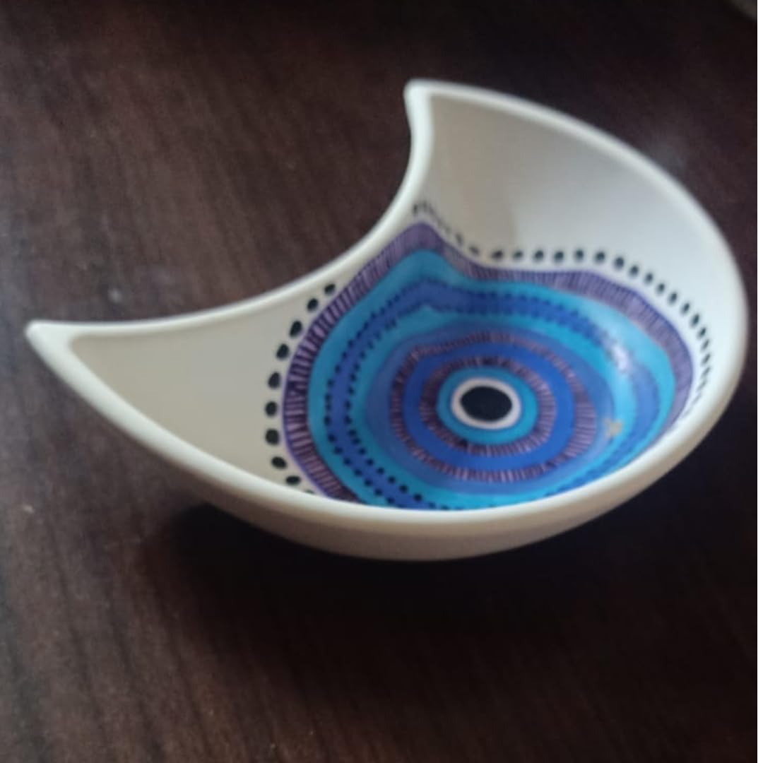 Half Moon Evil Eye Trinket Tray - Image 4