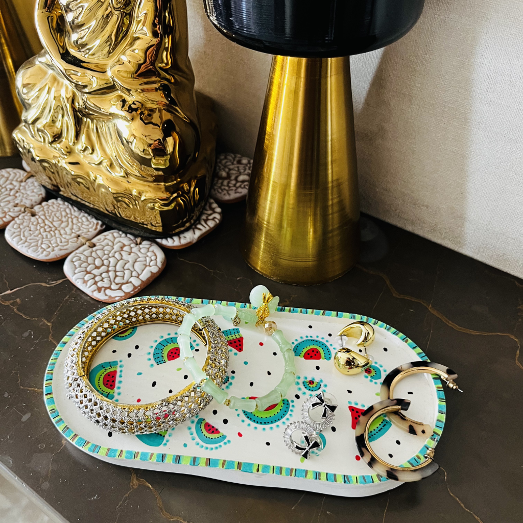 Watermelon Handcrafted Trinket Tray - Image 7
