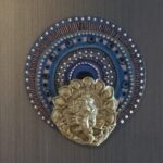 Evil Eye & Gold Ganesha Magnet