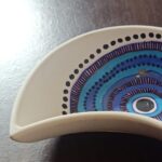 Half Moon Evil Eye Trinket Tray
