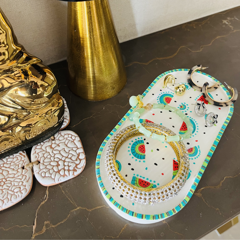 Watermelon Handcrafted Trinket Tray - Image 8