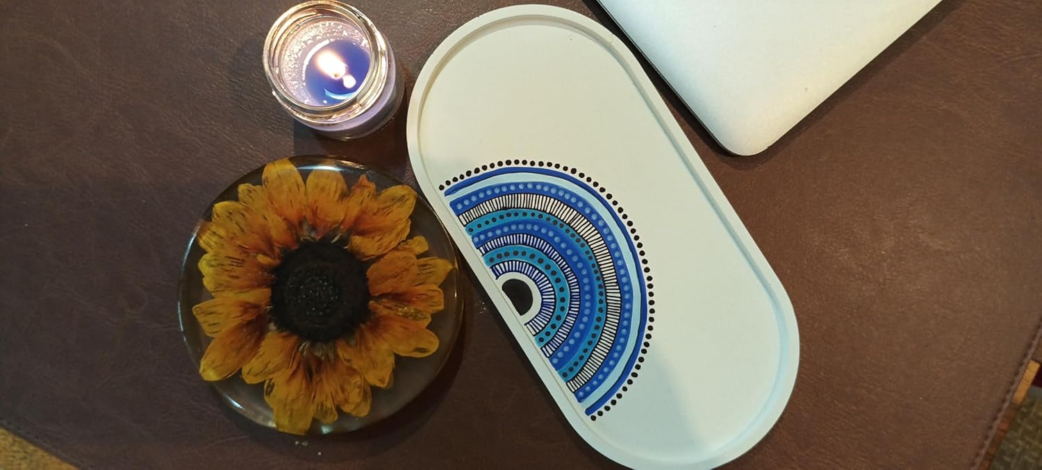 Oval Evil Eye Trinket Tray - Image 6