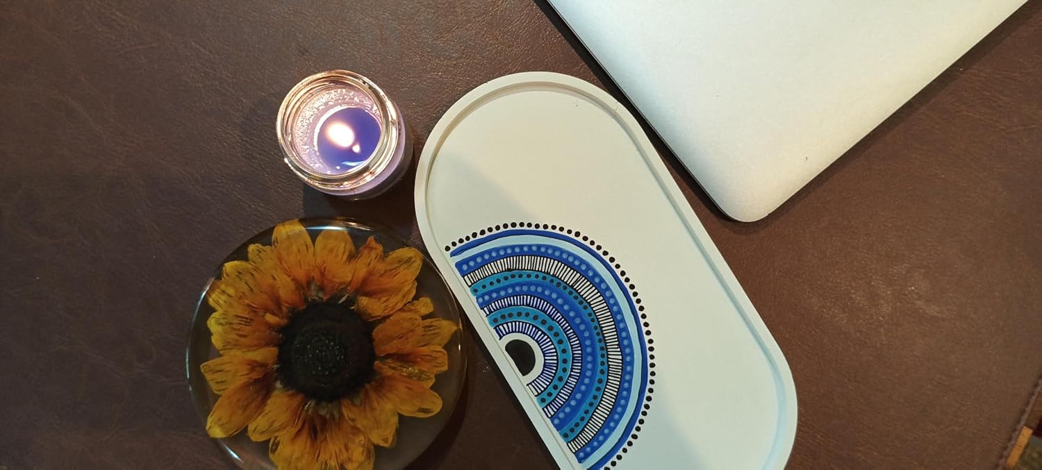 Oval Evil Eye Trinket Tray - Image 3