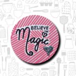 Wooden Fridge Magnet (Pack of 2)