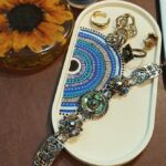 Oval Evil Eye Trinket Tray